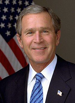George W. Bush presidential portrait