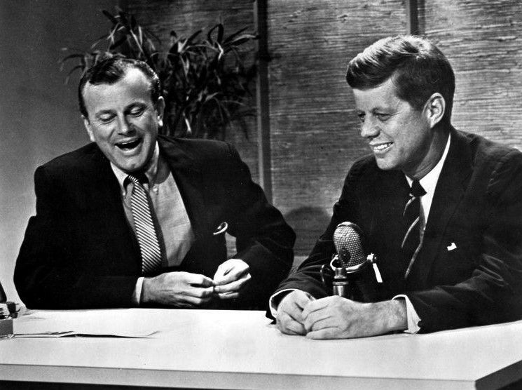 John F. Kennedy appearing with Jack Paar