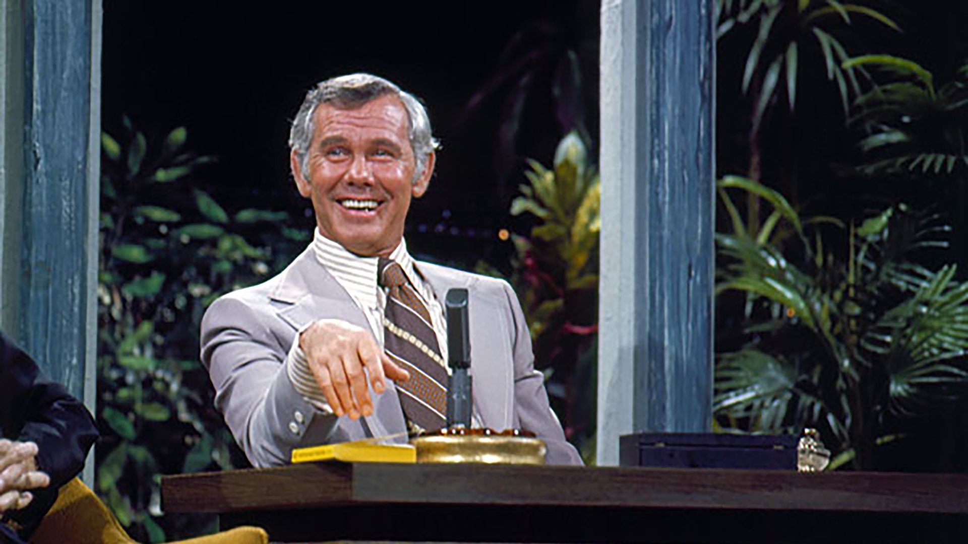 Johnny Carson hosting The Tonight Show