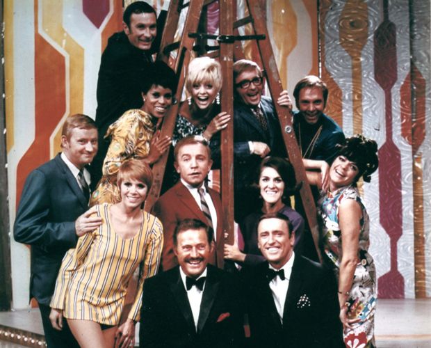 Rowan and Martin's Laugh-In cast