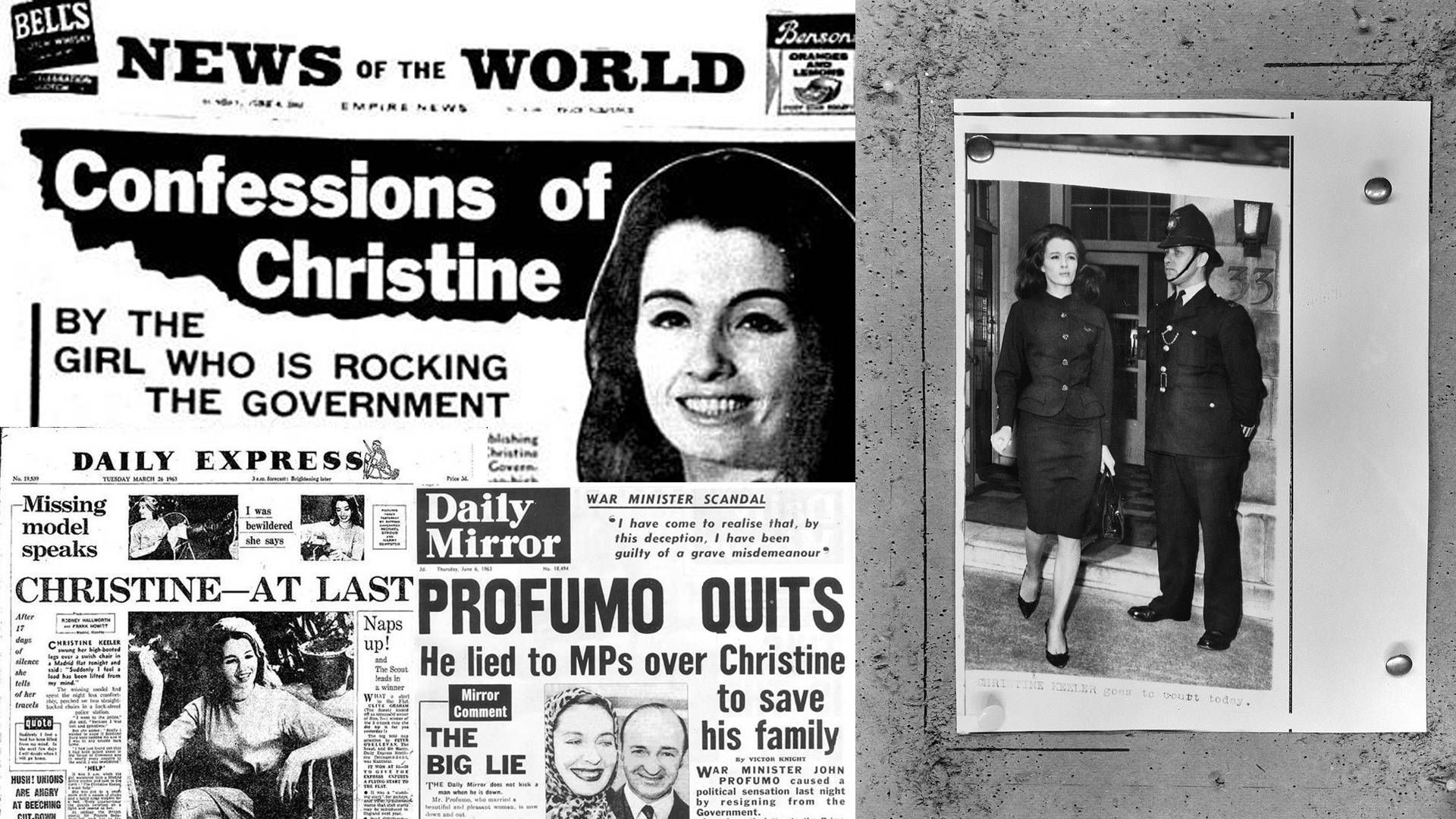 Profumo scandal newspaper coverage