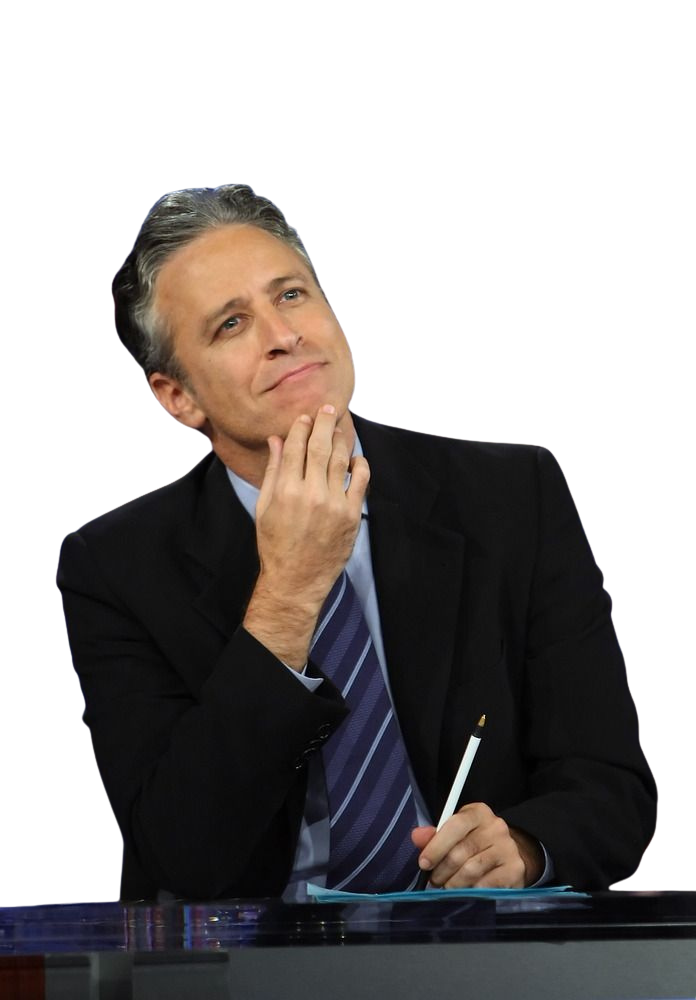 Jon Stewart cutout